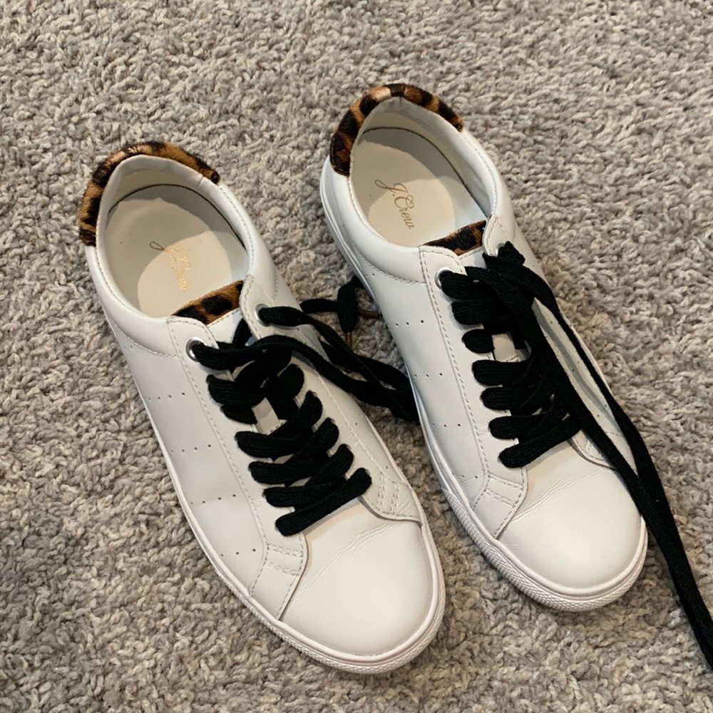 JCREW sneakers.